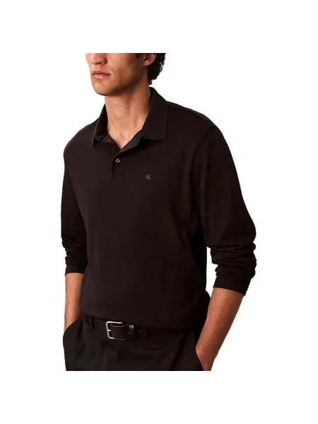 Polokošeľa Calvin Klein Jeans čierna