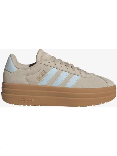 Buty do biegania adidas VL Court Bold brązowy niebieski beżowy