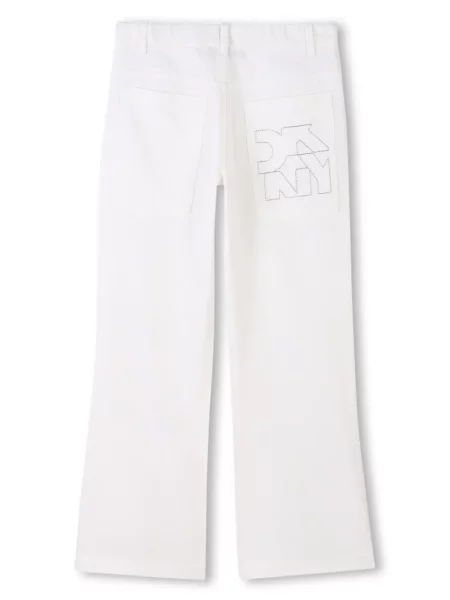 Spodnie dziecięce Dkny białe