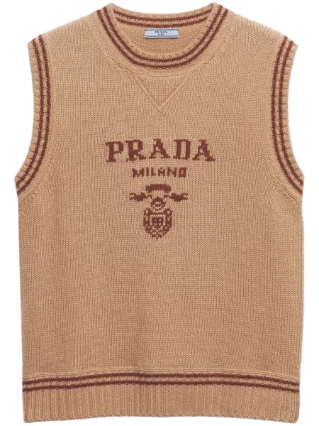 Vestă Prada maro