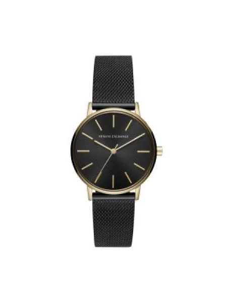 ARMANI EXCHANGE Analogové hodinky zlatá černá