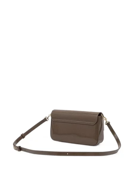 Body Furla din piele maro