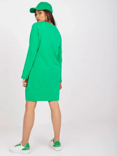 Rochie Fashionhunters de costum verde