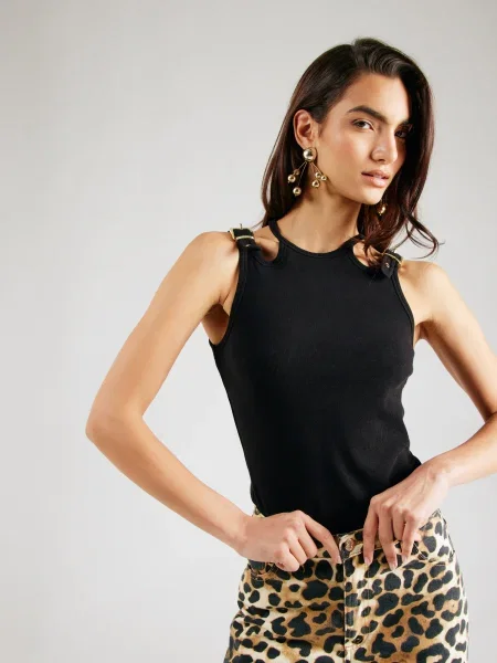 Hoermanseder x About You Top negru