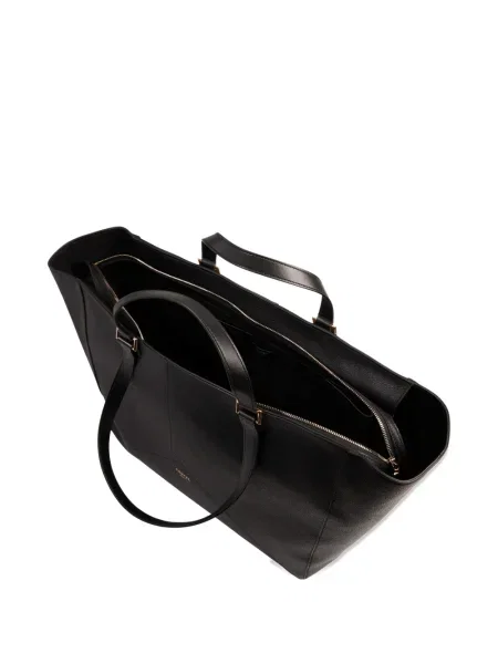 Geanta de piele Lancel din piele negru
