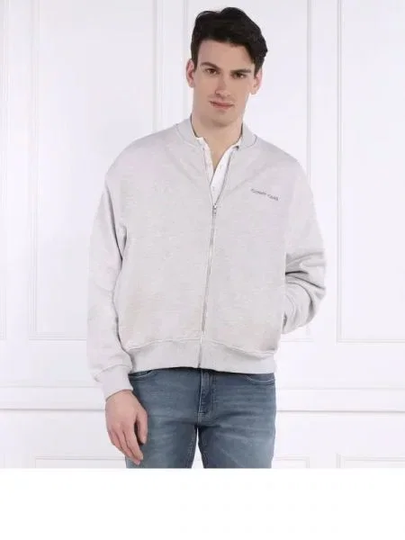 Tommy Jeans Hanorac BOMBER | Relaxed fit gri