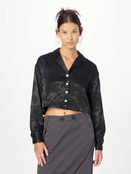 Nasty Gal Blúz fekete