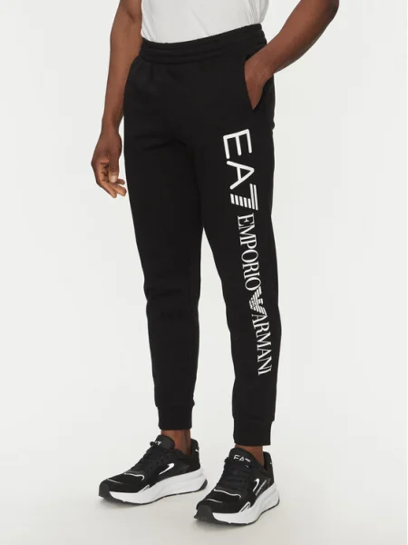 Emporio Armani Долнище анцуг черен