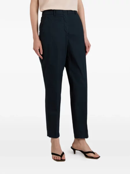 Pantaloni Slowear din poplin albastru
