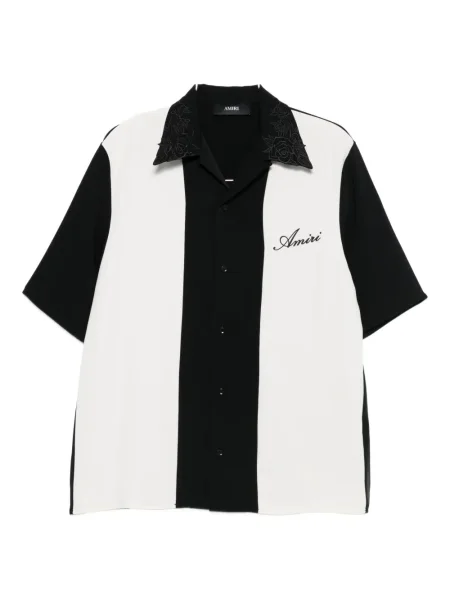 Риза Amiri на цветя черно