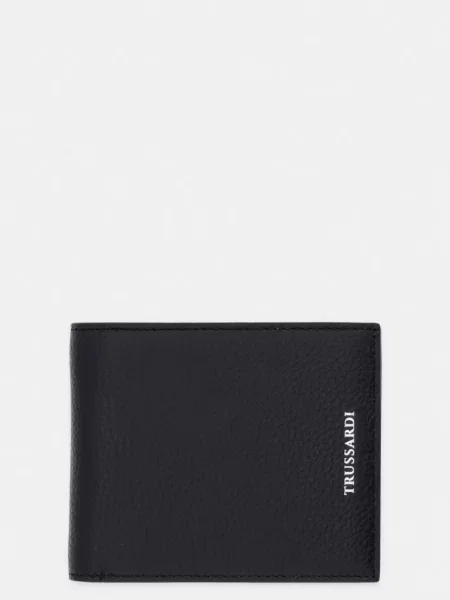 Trussardi portofel de piele negru