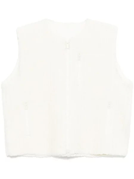 Plisovaná vesta Homme Plissé Issey Miyake bílá