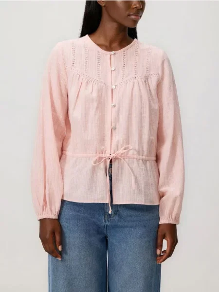 Reserved топ персиковий 