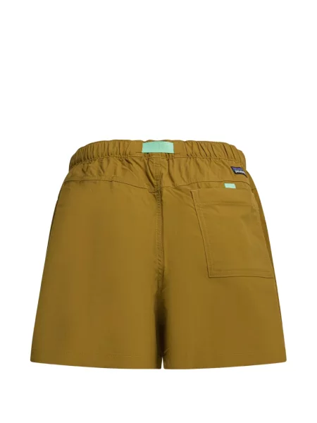 Pantaloni scurți Patagonia cu autograf maro