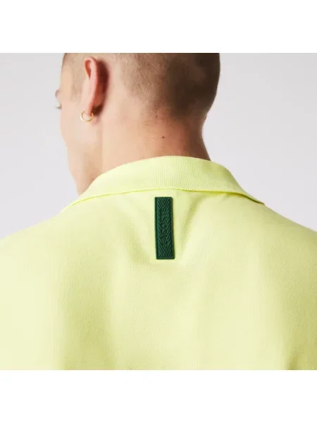 Поло Lacoste желтое