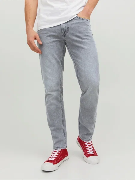JACK & JONES Džínsy JJIMIKE JJORIGINAL denim sivý