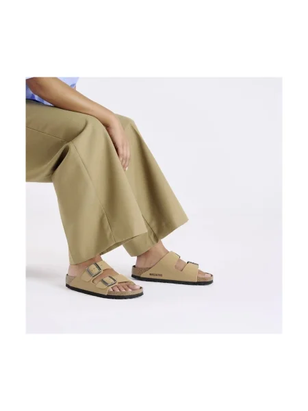 Papuci Birkenstock bej