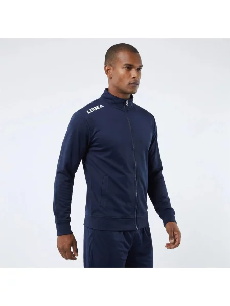 Bluza do Biegania z Elastycznym Kapturem RETYL niebieska