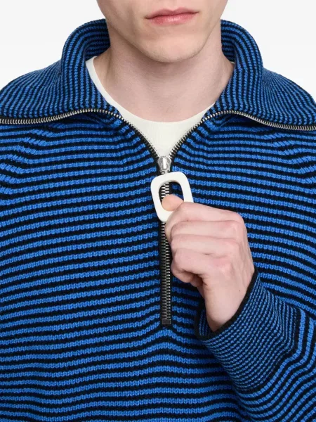 Pulover Jw Anderson cu dungi albastru