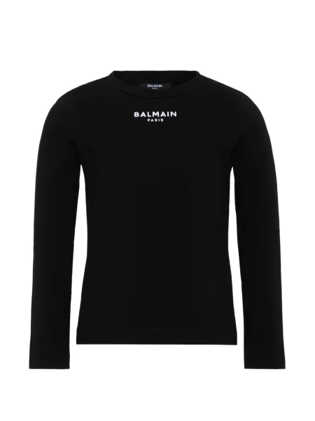 Koszulka dziecięca Balmain czarna