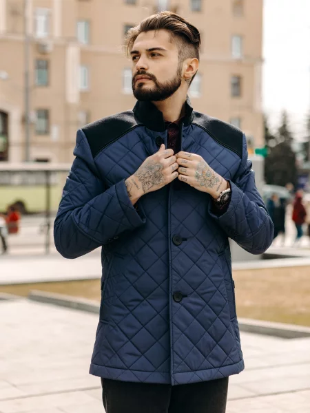 Sun's House Демісезонна куртка синій