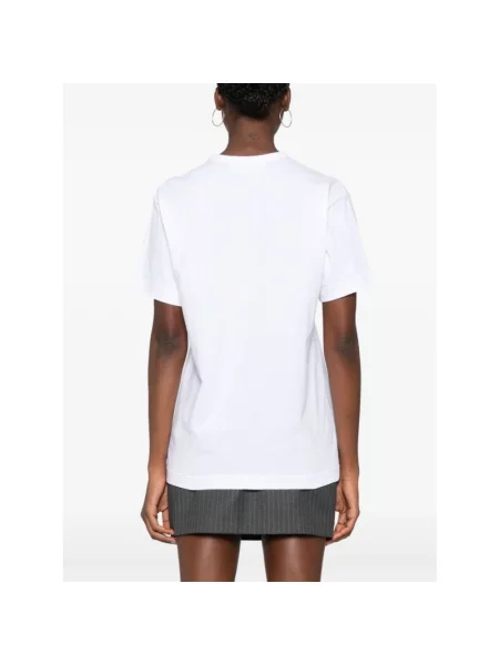 Koszulka polo Comme Des Garcons biała