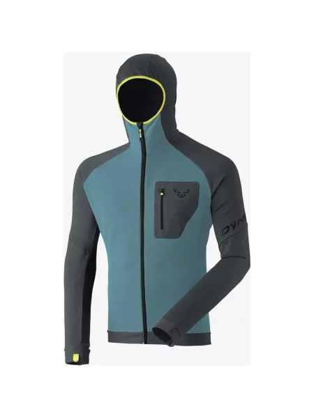 Kurtka Dynafit Radical Polartec niebieski woda XXL szary