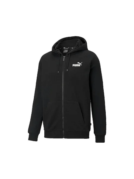 Geacă Puma cu glugă negru