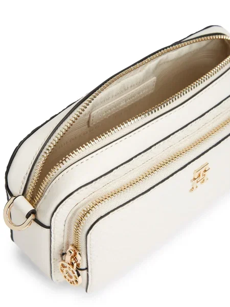 Tommy Hilfiger Geantă Th Daily Camera Bag Mono Alb bej