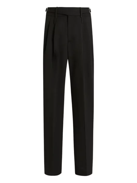 Pantaloni Dolce & Gabbana cu cataramă negru