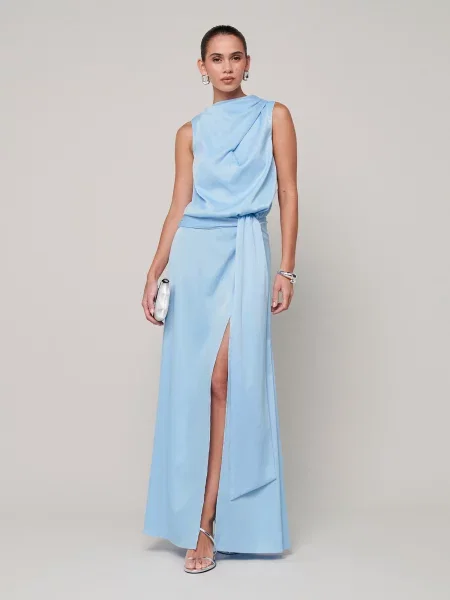 Sável Rochie de seară Elliana deschis albastru
