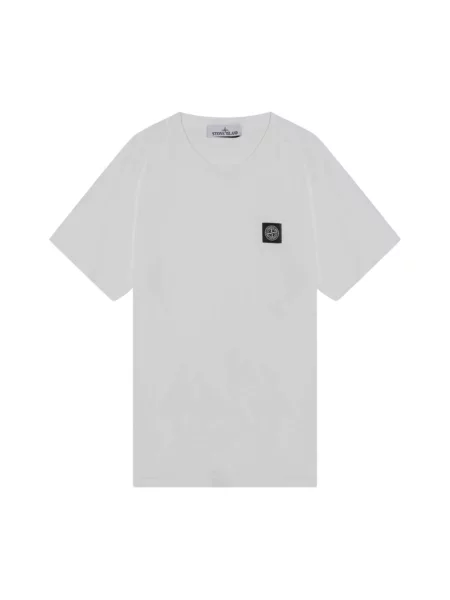 Koszulka Stone Island z kamieniami biała