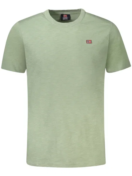Scurt tricou Norway 1963 cu mâneci scurte verde