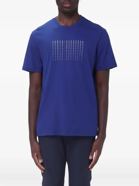 Μπλούζα Armani Exchange με σχέδιο μπλε