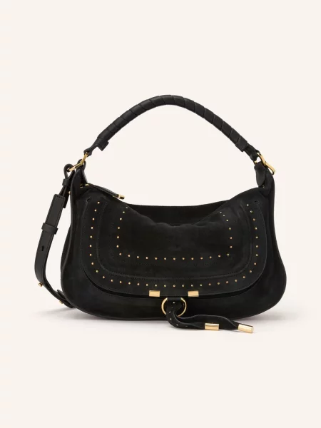 Chloé Kabelka Marcie S Cvočky black černá