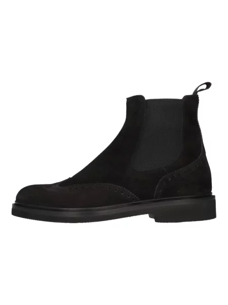 Buty do kostki Ortigni skórzane czarne
