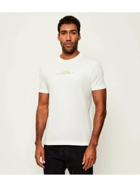 Karl Lagerfeld Tricou alb