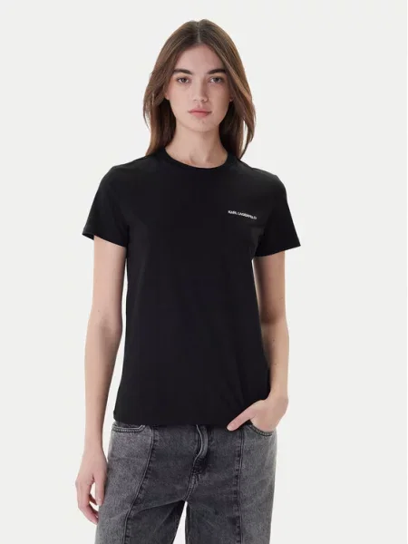 Karl Lagerfeld t-shirt czarny