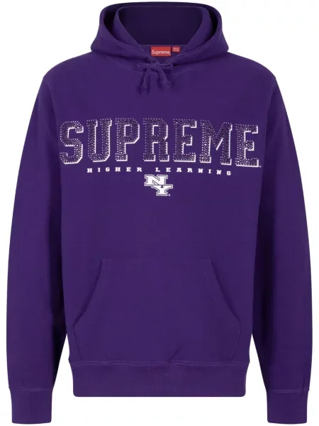 Hanorac cu glugă Supreme de cristal violet