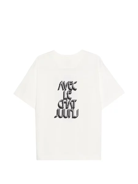 Tricou Juun.j cu imagine alb