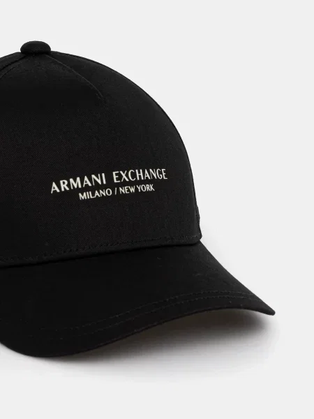 Бейсболка Armani Exchange чорний