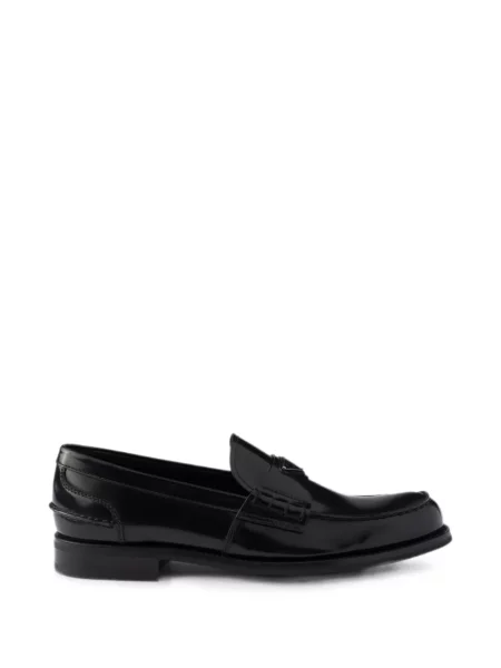 Pantofi loafer Prada din piele negru
