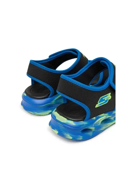 Σανδάλια Skechers S-Lights: Sola Glow Sandal Fusion Brights μαύρο