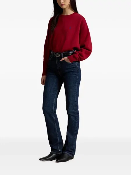 Дълго бягане чорапи Polo Ralph Lauren бродирани черно