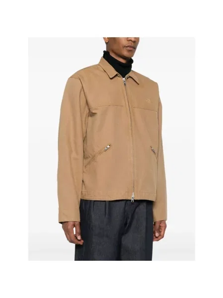 The North Face kurtka Cedar Canvas Work przejściowa brązowy