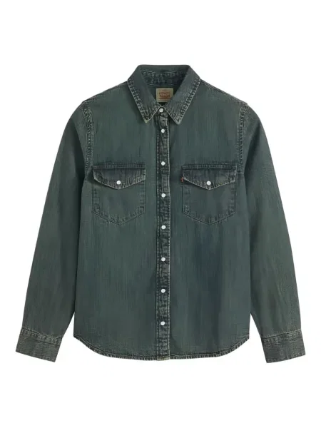 Cămașă de blugi Levi's® verde