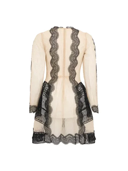 Sukienka Alberta Ferretti beżowa