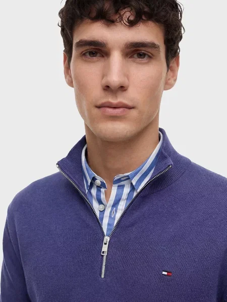 Светр Tommy Jeans фіолетовий