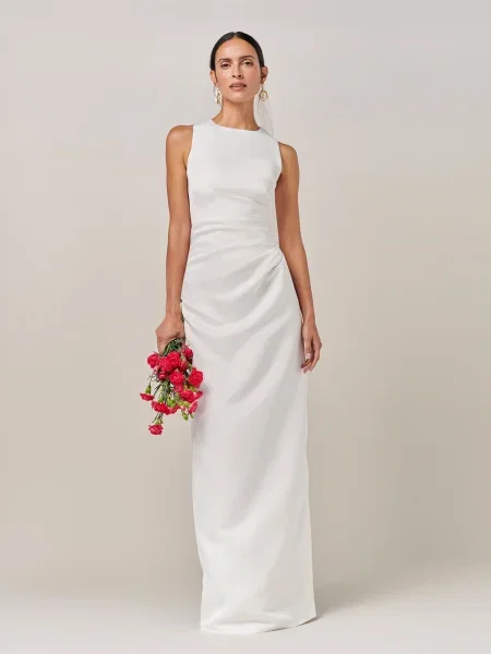 BWLDR Rochie ESTRELLA' alb