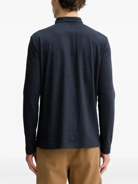 Lung tricou polo Marc O'polo albastru